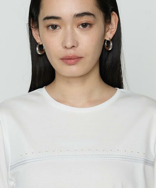 COMME CA PLATINUM / コムサ・プラチナ カットソー | アルビ二スタスムース プルオーバー | 詳細7