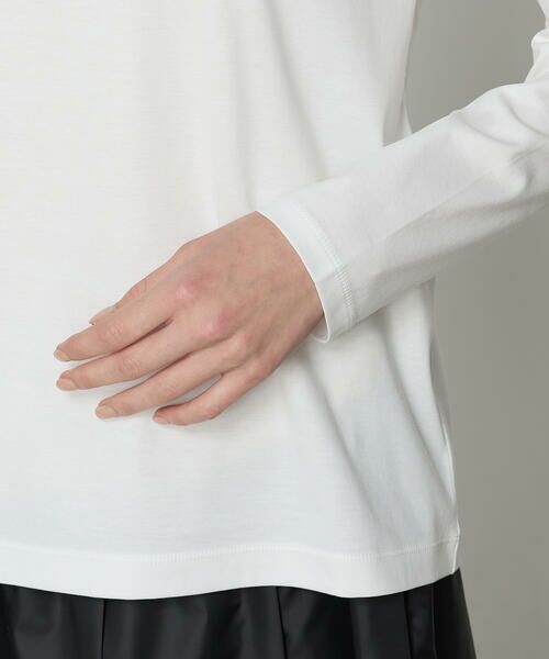 COMME CA PLATINUM / コムサ・プラチナ カットソー | アルビ二スタスムース プルオーバー | 詳細8