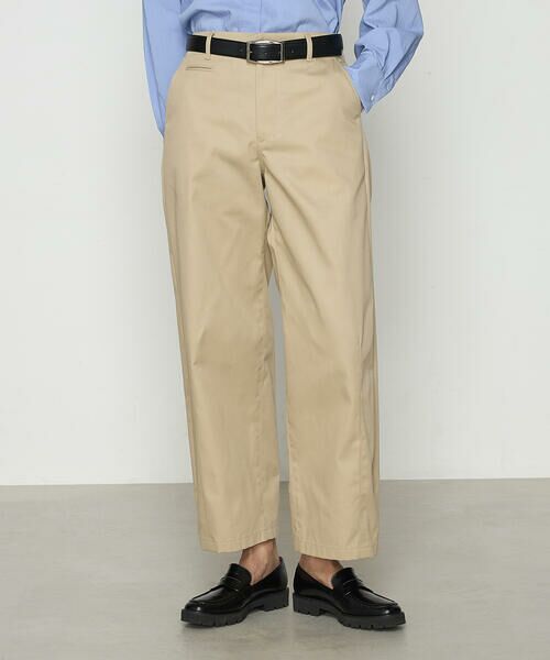 COMME CA PLATINUM / コムサ・プラチナ チノ・ワークパンツ | ポリエステル/コットン20sツイル チノパンツ | 詳細10