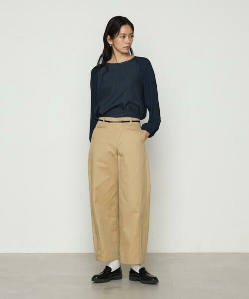 COMME CA PLATINUM / コムサ・プラチナ チノ・ワークパンツ | ポリエステル/コットン20sツイル チノパンツ | 詳細21