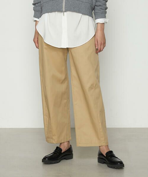 COMME CA PLATINUM / コムサ・プラチナ チノ・ワークパンツ | ポリエステル/コットン20sツイル チノパンツ | 詳細24
