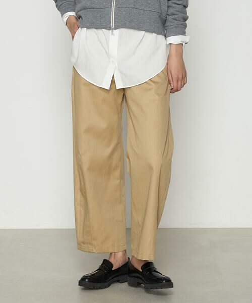 COMME CA PLATINUM / コムサ・プラチナ チノ・ワークパンツ | ポリエステル/コットン20sツイル チノパンツ | 詳細25