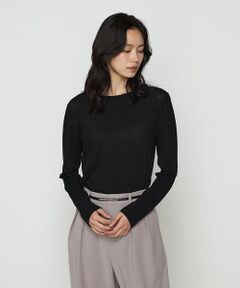 COMME CA PLATINUM / コムサ・プラチナ カットソー | さらさらコットンKONAYUKIテレコ プルオーバー