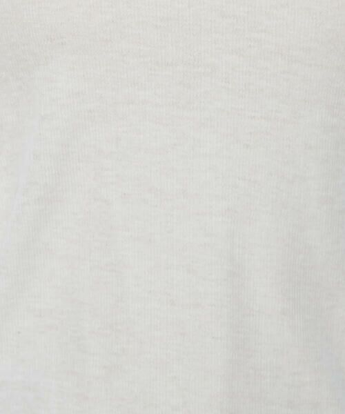 COMME CA PLATINUM / コムサ・プラチナ カットソー | さらさらコットンKONAYUKIテレコ プルオーバー | 詳細9