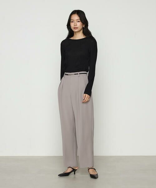 COMME CA PLATINUM / コムサ・プラチナ カットソー | さらさらコットンKONAYUKIテレコ プルオーバー | 詳細10