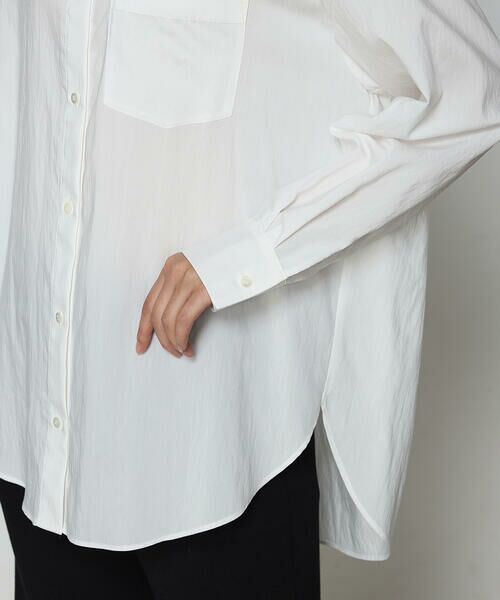 COMME CA PLATINUM / コムサ・プラチナ シャツ・ブラウス | ソフトタイプライター シャツ | 詳細12