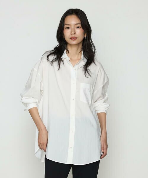 COMME CA PLATINUM / コムサ・プラチナ シャツ・ブラウス | ソフトタイプライター シャツ | 詳細6