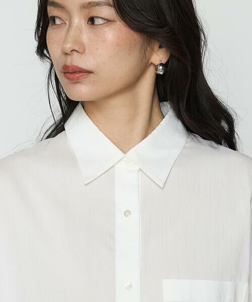 COMME CA PLATINUM / コムサ・プラチナ シャツ・ブラウス | ソフトタイプライター シャツ | 詳細7