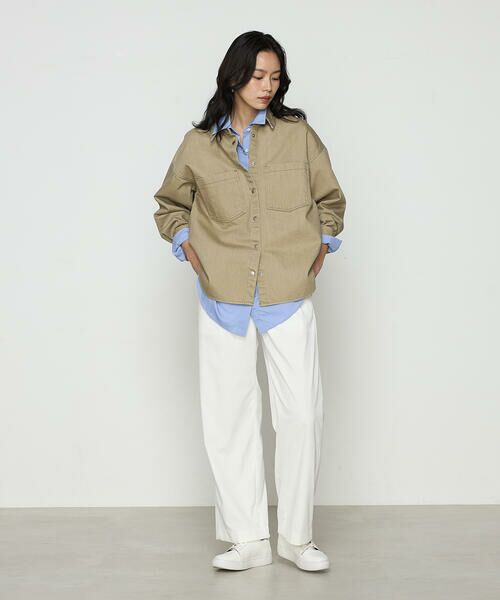 COMME CA PLATINUM / コムサ・プラチナ シャツ・ブラウス | ソフトタイプライター シャツ | 詳細14