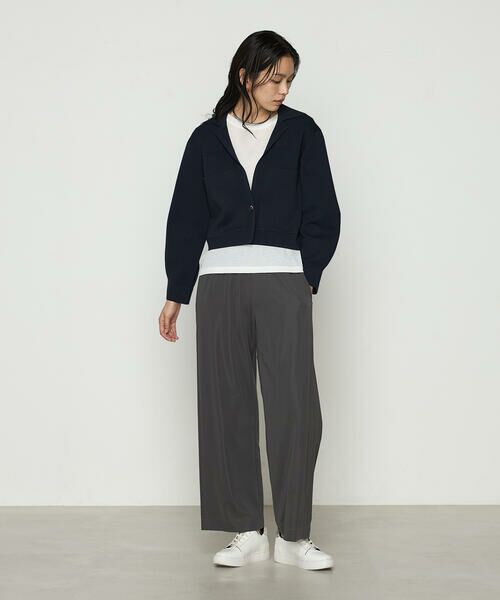 COMME CA PLATINUM / コムサ・プラチナ その他アウター | ブライトストレッチヤーン ミラノリブシャツジャケット | 詳細6