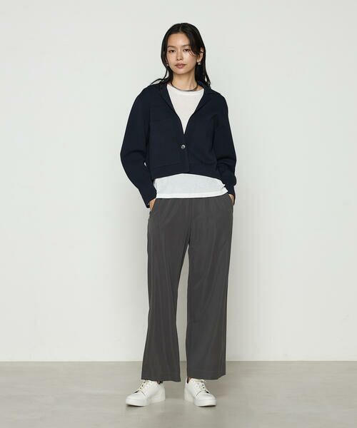 COMME CA PLATINUM / コムサ・プラチナ その他アウター | ブライトストレッチヤーン ミラノリブシャツジャケット | 詳細7