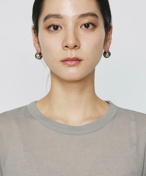 COMME CA PLATINUM / コムサ・プラチナ カットソー | コットンシアーフライス カットソー | 詳細12