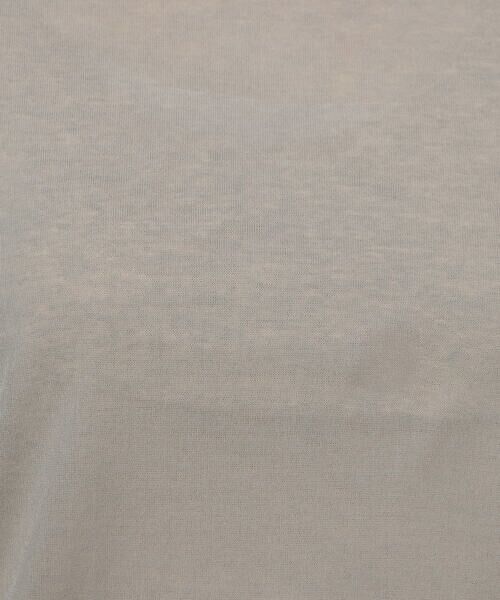 COMME CA PLATINUM / コムサ・プラチナ カットソー | コットンシアーフライス カットソー | 詳細15