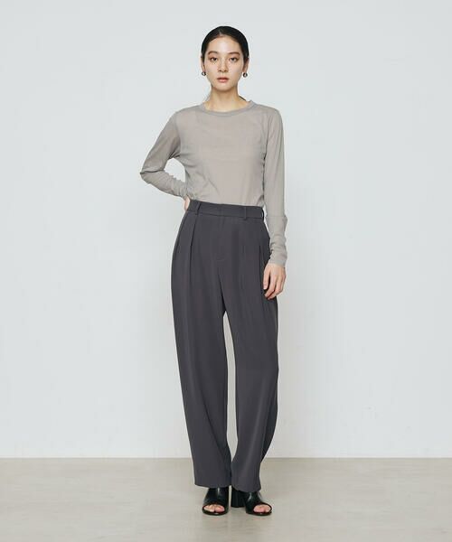 COMME CA PLATINUM / コムサ・プラチナ カットソー | コットンシアーフライス カットソー | 詳細7