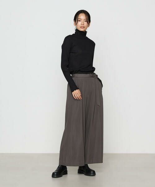 COMME CA PLATINUM / コムサ・プラチナ カットソー | シアーストライプジャージ カットソー | 詳細1