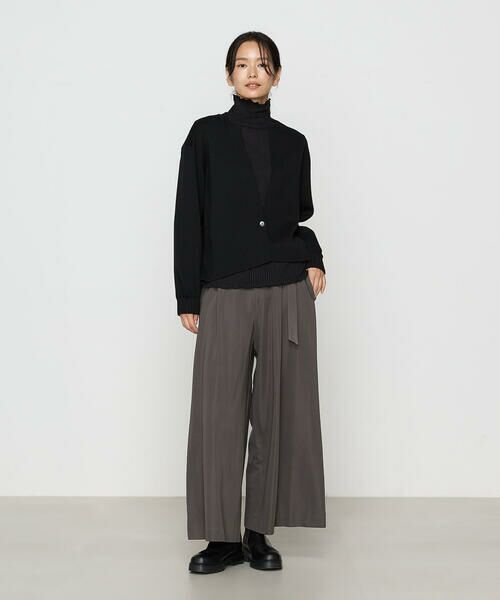 COMME CA PLATINUM / コムサ・プラチナ カットソー | シアーストライプジャージ カットソー | 詳細2