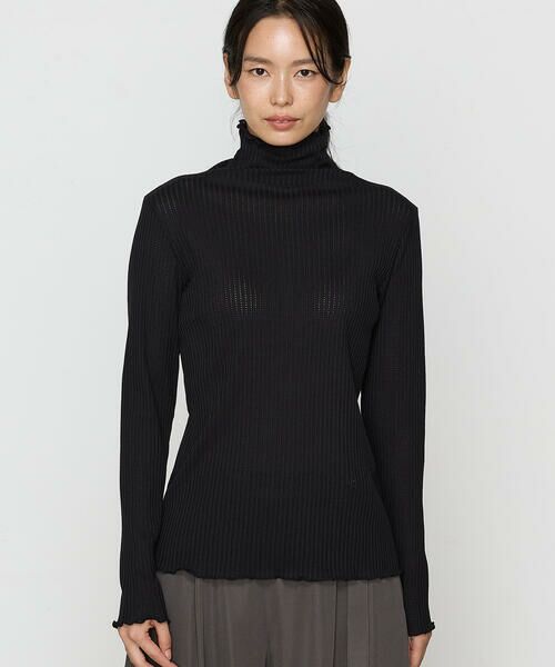 COMME CA PLATINUM / コムサ・プラチナ カットソー | シアーストライプジャージ カットソー | 詳細4