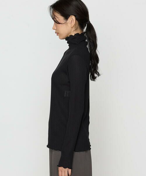 COMME CA PLATINUM / コムサ・プラチナ カットソー | シアーストライプジャージ カットソー | 詳細5