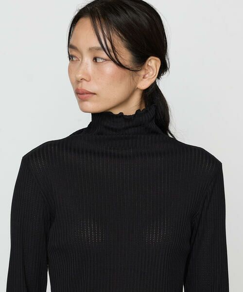 COMME CA PLATINUM / コムサ・プラチナ カットソー | シアーストライプジャージ カットソー | 詳細7