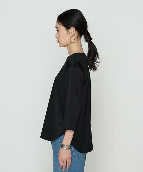 COMME CA PLATINUM / コムサ・プラチナ Tシャツ | FISCOスムース 七分袖Tシャツ | 詳細8