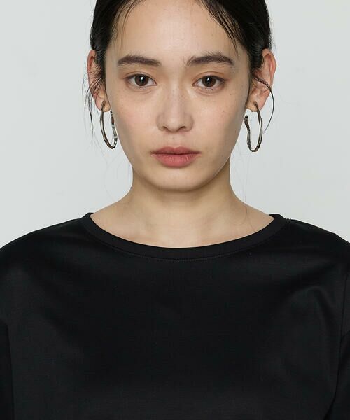 COMME CA PLATINUM / コムサ・プラチナ Tシャツ | FISCOスムース 七分袖Tシャツ | 詳細10