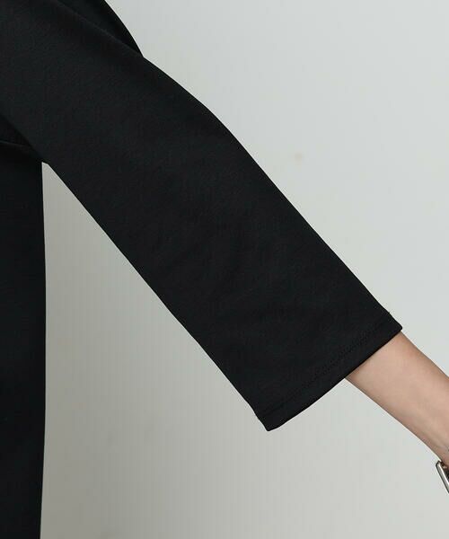COMME CA PLATINUM / コムサ・プラチナ Tシャツ | FISCOスムース 七分袖Tシャツ | 詳細11