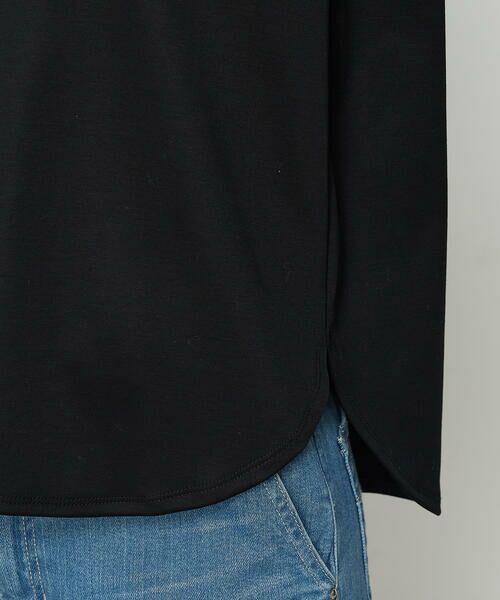 COMME CA PLATINUM / コムサ・プラチナ Tシャツ | FISCOスムース 七分袖Tシャツ | 詳細12