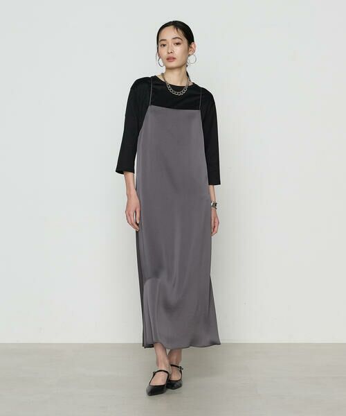 COMME CA PLATINUM / コムサ・プラチナ Tシャツ | FISCOスムース 七分袖Tシャツ | 詳細5