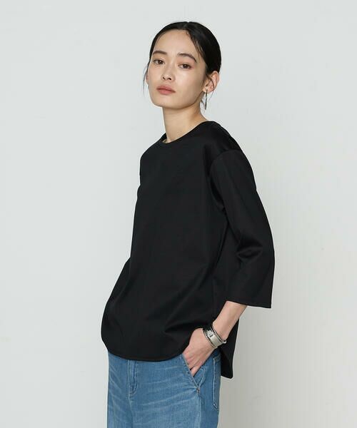 COMME CA PLATINUM / コムサ・プラチナ Tシャツ | FISCOスムース 七分袖Tシャツ | 詳細6