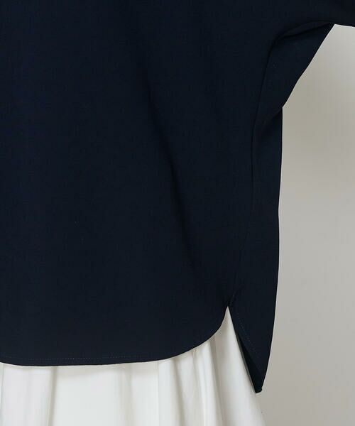 COMME CA PLATINUM / コムサ・プラチナ シャツ・ブラウス | バックサテン ドルマンスリーブプルオーバー | 詳細14