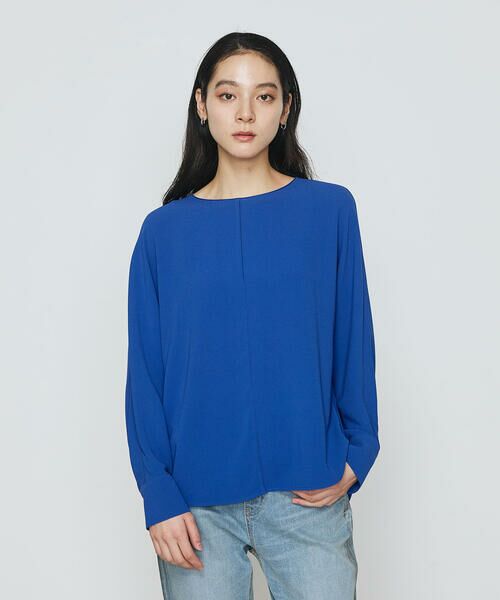 COMME CA PLATINUM / コムサ・プラチナ シャツ・ブラウス | バックサテン ドルマンスリーブプルオーバー | 詳細17