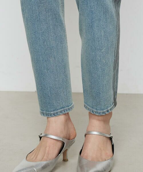 COMME CA PLATINUM / コムサ・プラチナ デニムパンツ | コットンストレッチデニム ウエストリブパンツ | 詳細21