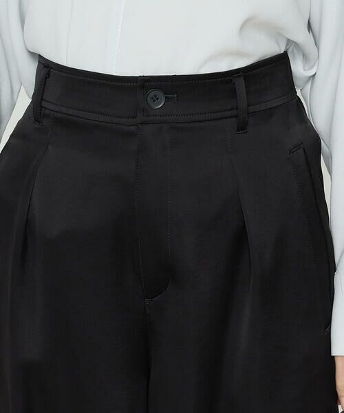 COMME CA PLATINUM / コムサ・プラチナ その他パンツ | トリアセテート／ポリエステルサテン カーゴパンツ | 詳細11