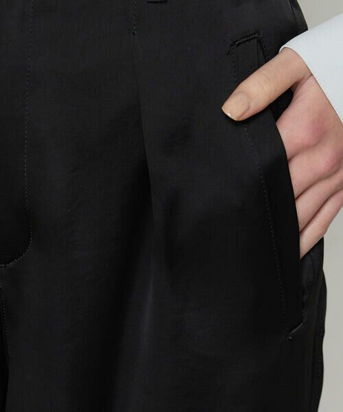 COMME CA PLATINUM / コムサ・プラチナ その他パンツ | トリアセテート／ポリエステルサテン カーゴパンツ | 詳細13