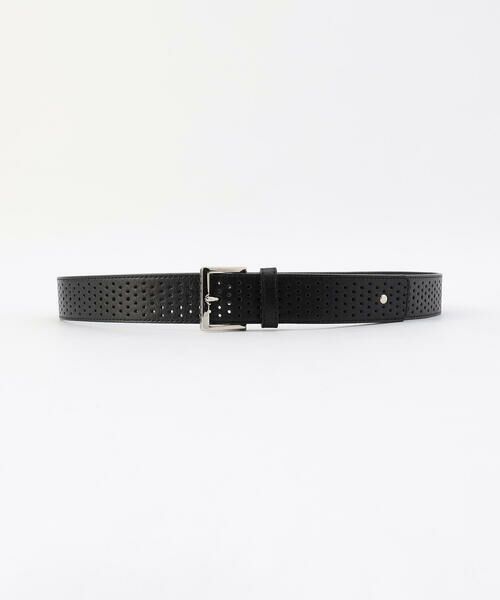 COMME CA PLATINUM/コムサ・プラチナ パンチング ベルト 05:ブラック 9号 COMME CA PLATINUM/コムサ・プラチナ パンチング ベルト 05:ブラック 9号