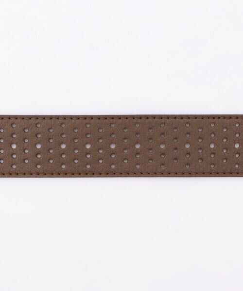 COMME CA PLATINUM / コムサ・プラチナ ベルト・サスペンダー | パンチング ベルト | 詳細5