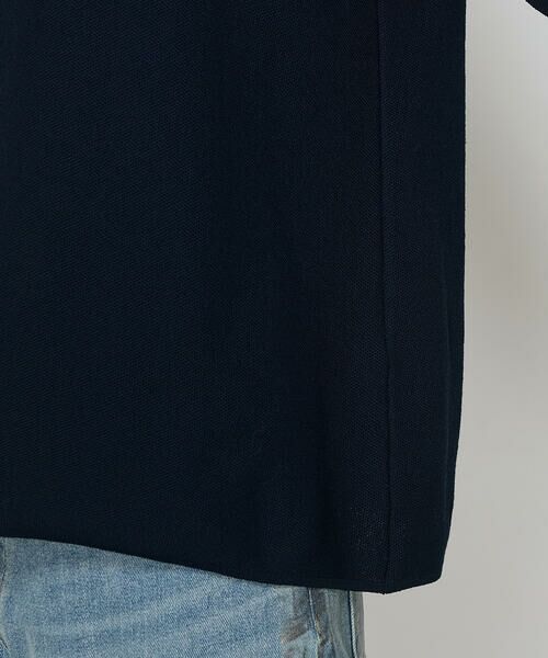 COMME CA PLATINUM / コムサ・プラチナ ニット・セーター | 鹿の子編み袖 フリルプルオーバー | 詳細9