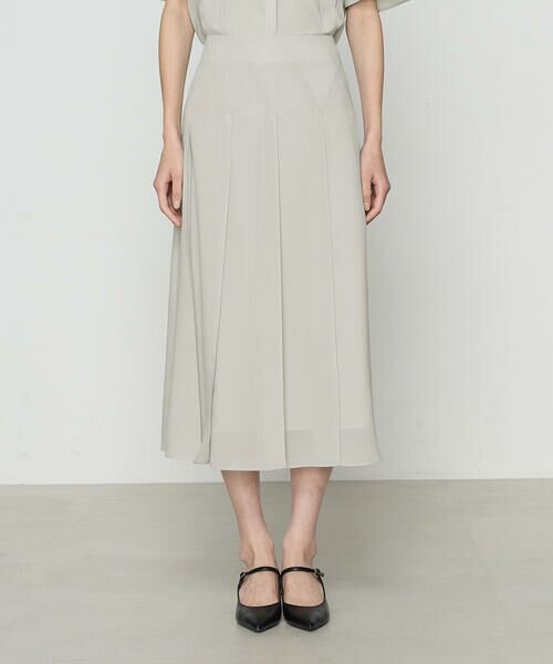 COMME CA PLATINUM / コムサ・プラチナ ロング・マキシ丈スカート | フィネスボイル スカート | 詳細3