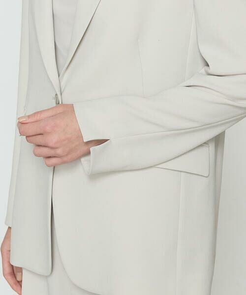 COMME CA PLATINUM / コムサ・プラチナ セットアップ | 【セットアップ対応】アチェローザダブルクロス テーラードジャケット | 詳細10