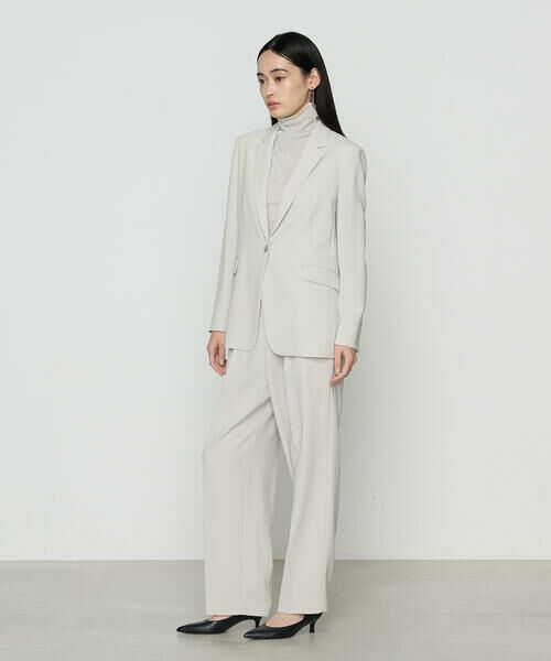 COMME CA PLATINUM / コムサ・プラチナ セットアップ | 【セットアップ対応】アチェローザダブルクロス テーラードジャケット | 詳細2