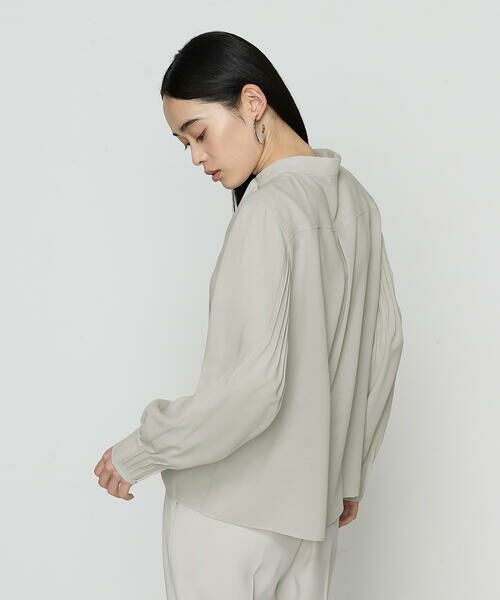 COMME CA PLATINUM / コムサ・プラチナ シャツ・ブラウス | フィネスボイル 長袖ブラウス | 詳細4