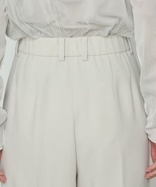 COMME CA PLATINUM / コムサ・プラチナ セットアップ | 【セットアップ対応】アチェローザダブルクロス パンツ | 詳細15