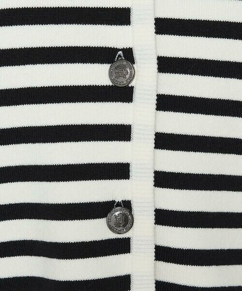 COMME CA PLATINUM / コムサ・プラチナ カーディガン・ボレロ | ボーダー／バイカラー カーディガン | 詳細11