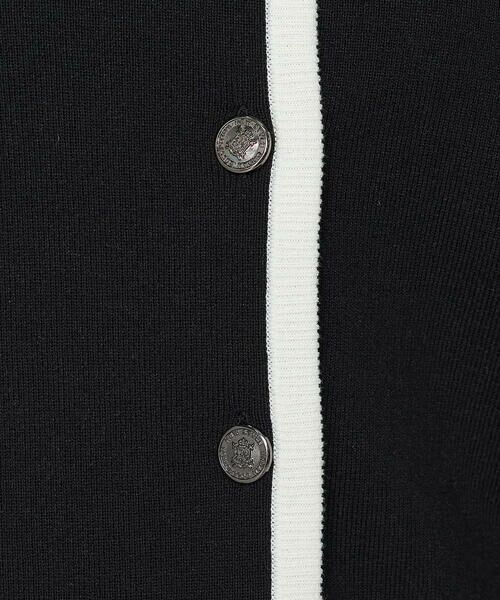 COMME CA PLATINUM / コムサ・プラチナ カーディガン・ボレロ | ボーダー／バイカラー カーディガン | 詳細17