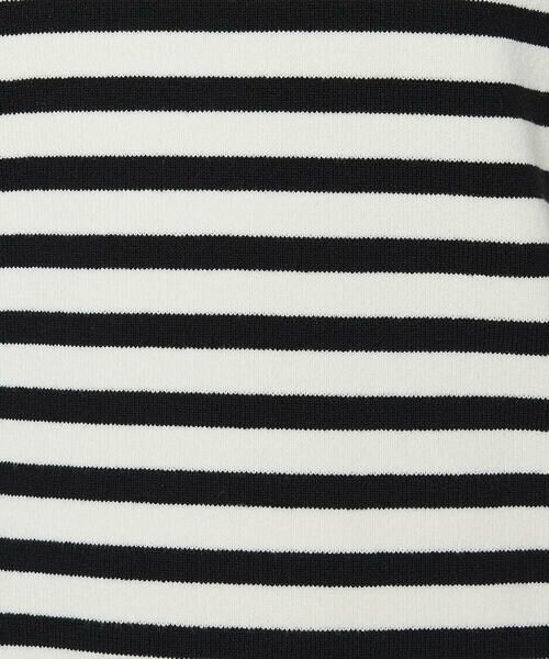 COMME CA PLATINUM / コムサ・プラチナ ニット・セーター | ボーダー／バイカラー プルオーバー | 詳細12