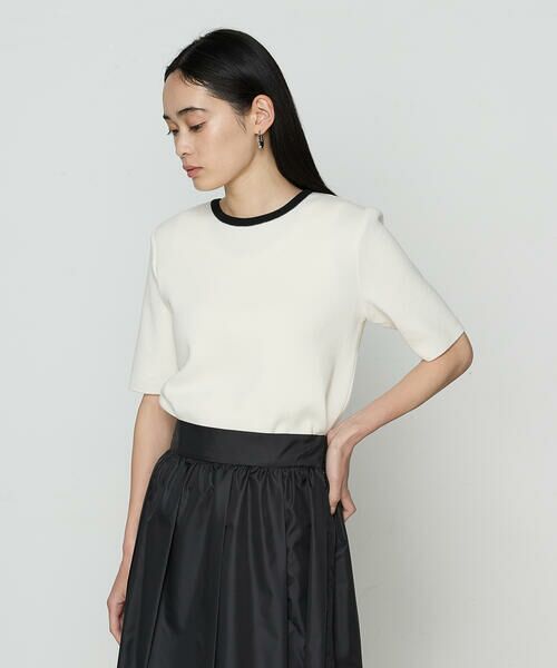 COMME CA PLATINUM / コムサ・プラチナ ニット・セーター | ボーダー／バイカラー プルオーバー | 詳細16