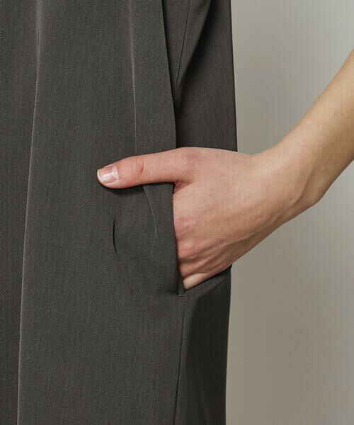 COMME CA PLATINUM / コムサ・プラチナ ロング・マキシ丈スカート | ツイミーツイルへビー ジャンパースカート | 詳細8