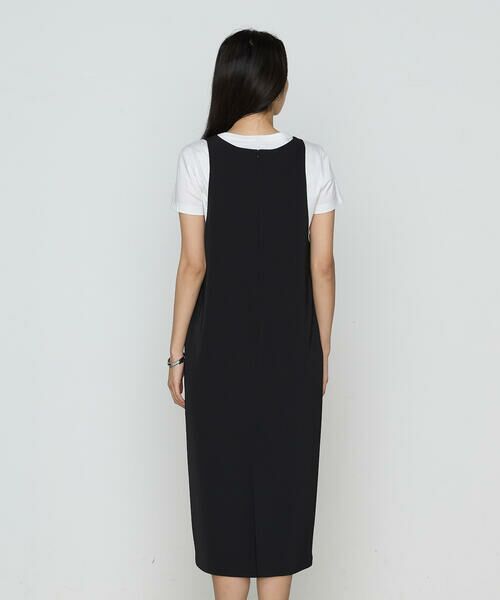 COMME CA PLATINUM / コムサ・プラチナ ロング・マキシ丈スカート | ツイミーツイルへビー ジャンパースカート | 詳細16