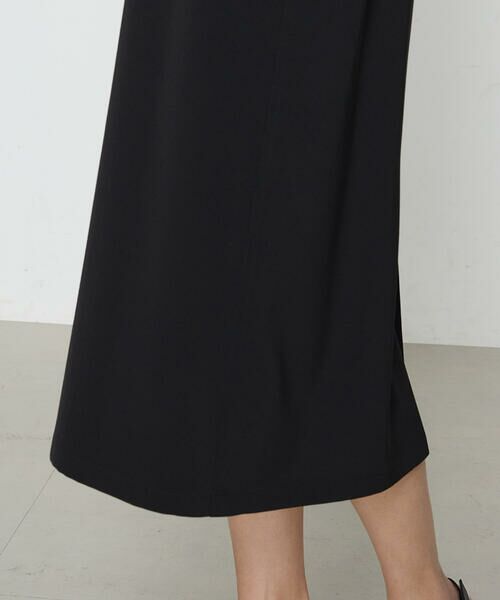 COMME CA PLATINUM / コムサ・プラチナ ロング・マキシ丈スカート | ツイミーツイルへビー ジャンパースカート | 詳細19