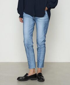 COMME CA PLATINUM / コムサ・プラチナ その他パンツ | ヴィンテージデニムリアルプリントハイテンション パンツ